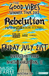 Rebelution @ North Charleston River Front Park | North Charleston | South Carolina | United States