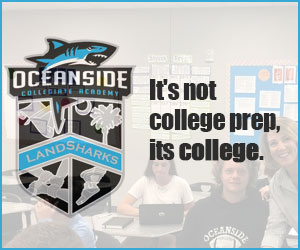 Oceanside Collegiate Academy It's Not College Prep, It's College.