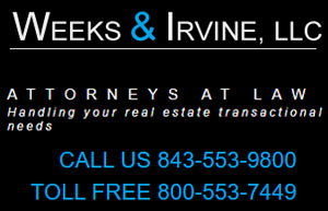 Weeks & Irvine, LLC. Attorneys at Law Handling your real estate transactional needs.