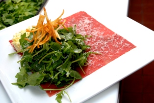 Eurasia Cafe and Bar's Carpaccio