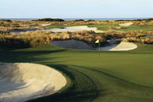 Kiawah's Ocean Course Holes 4 and 5.