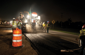 Johnnie Dodds Construction - Laying and Smoothing Asphalt