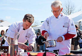 Mayor Joseph P. Riley, Jr. -and- Bryan Voltaggio, Top Chef contestant