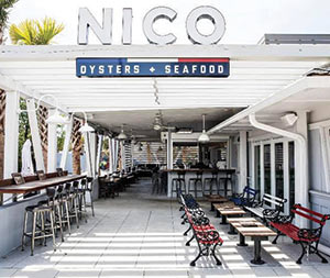 NICO Oysters + Seafood, near Shem Creek in Mount Pleasant, SC