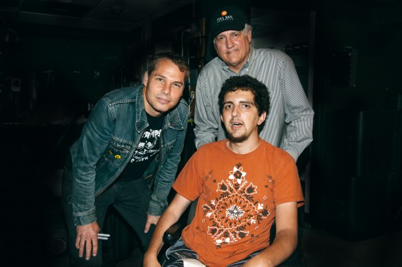 Backstage at Charleston Music Hall Anthony Macchio meets Shepard Fairey