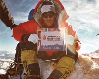 Harry Farthing on Everest
