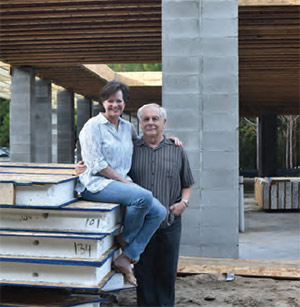 Steve and Tina Bostic were happy to redesign the house for the Gorlitsky's new lot in Sewee Preserve.