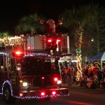 Chariot of Firefighters: Santa Gets a Lift from Mount Pleasant’s Heroes