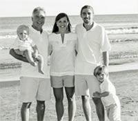 Patrick Lloyd with family