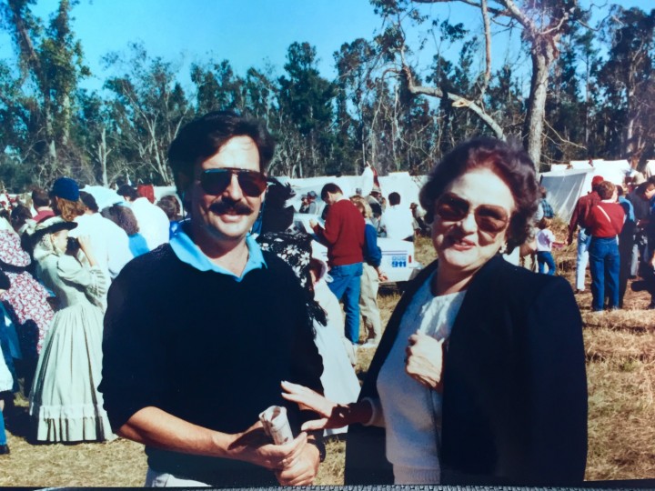 Willie and his mother, circa 1993. 