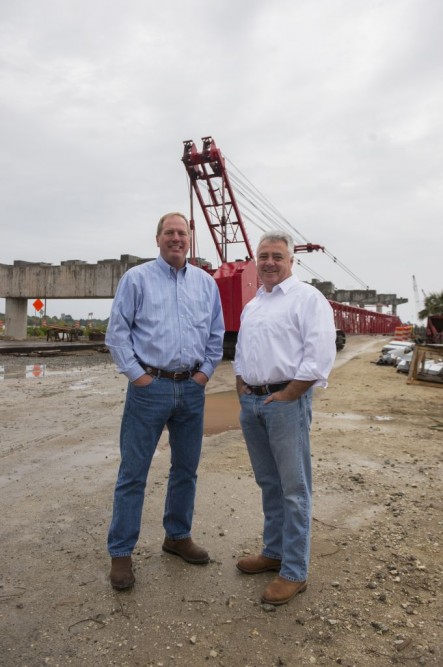 Sen. Larry Grooms and Councilman Paul Gawrych. 