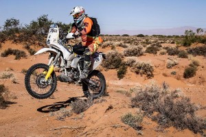 Angelo Vlcek in the Merzouga Rally May 2016, Stage 5