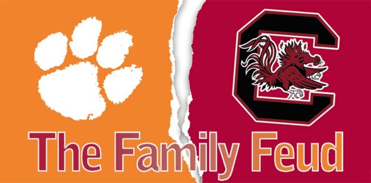 The Family Fued in Mount Pleasant over Clemson & Carolina