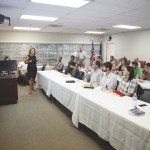Director of Planning & Development speaks during a recent Code for Lunch event.
