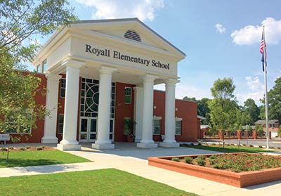 McKnight Construction Company completed work on Royall Elementar y School in Florence, South Carolina.