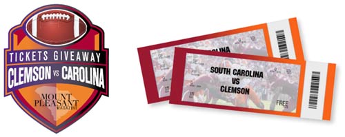 Win Palmetto Bowl tickets to the Clemson vs Carolina game