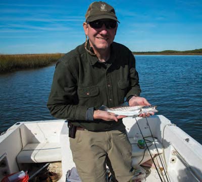 Inshore fishing in the Lowcountry is a year-round venture for Michael Cochran.