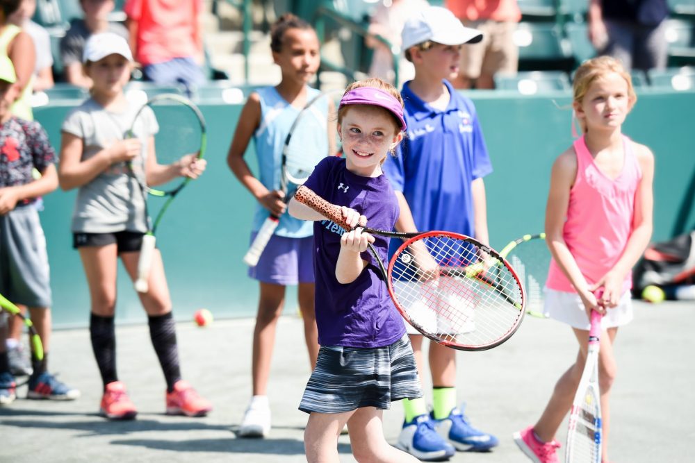 The South Carolina Junior Tennis Foundation participants