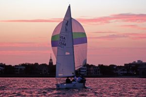 Photo of a sailboat - sailing requires time, talent and resources