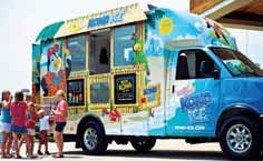 Kona Ice, a bright, mobile Hawaiian-style truck