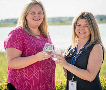 Kristin Power and Stacey Fell - the Lowcountry Ladies Exchange