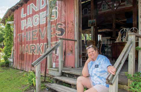 Linda Page at Page's Thieves Market