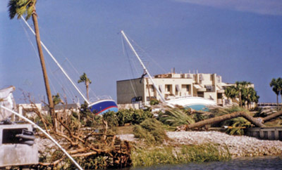 Few areas of the South Carolina coast were left untouched by the wrath of Hurricane Hugo.