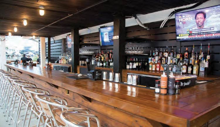 Food, Drink and Atmosphere at Saltwater Cowboys