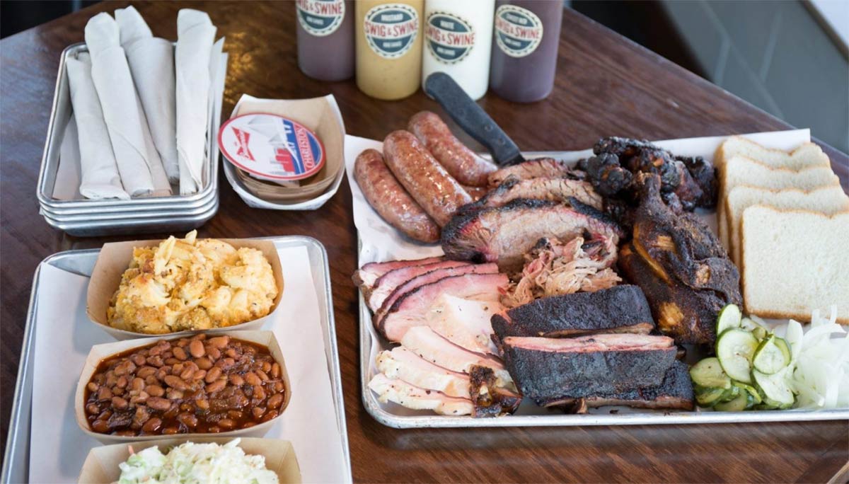 Swig & Swine, recently voted one of the Best Barbecue spots by the readers of Mount Pleasant Magazine