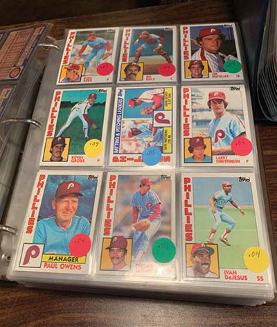 Gene Prince Philadelphia Phillies baseball cards