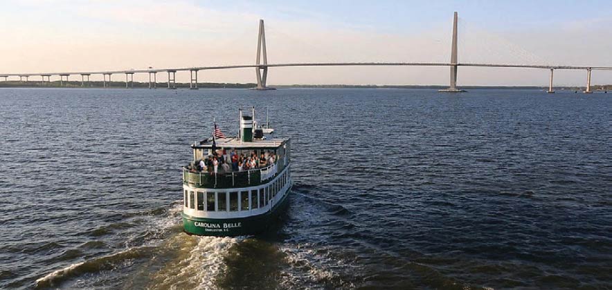 Charleston Harbor Tours.