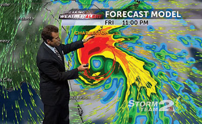 Rob Fowler, chief meteorologist for News 2/WCBD, Charleston.