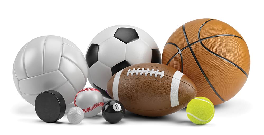 Photo of sports equipment for Statewide Athletic Directors article