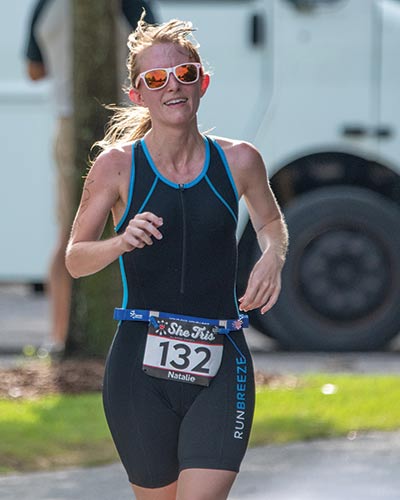 She Tris triathlete