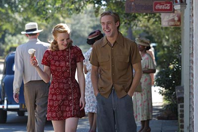 Shooting for “The Notebook” with Noah and Allie.