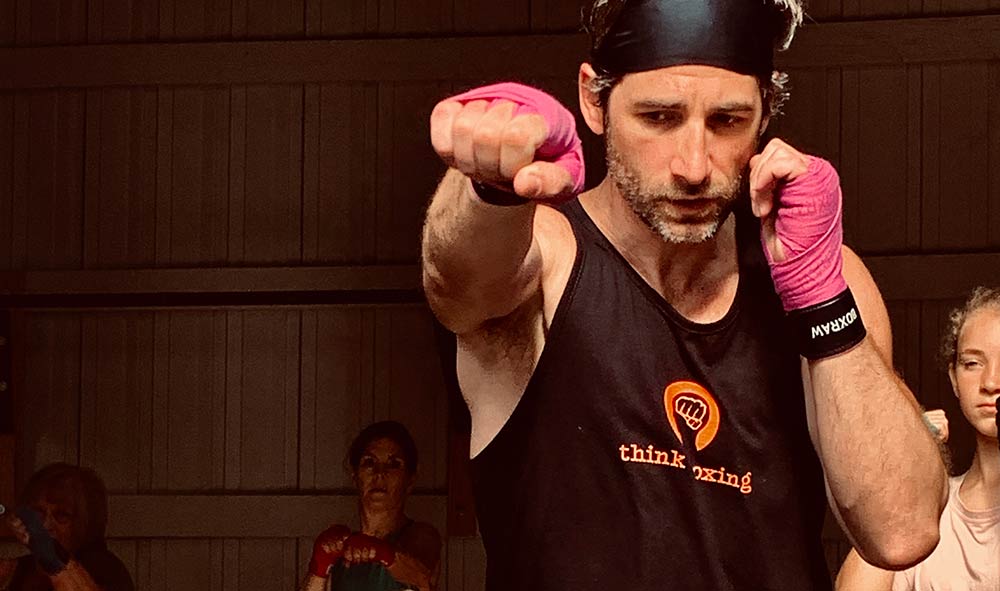 The Think Boxing program is a non-contact curriculum that teaches the fundamentals of boxing to help heal and empower those struggling with trauma, depression, addiction and other mental health challenges.