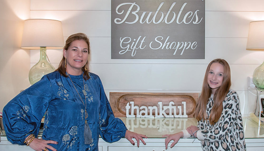 Bubbles Gift Shop: Mary Brennan Wilkinson (right) and her mother, Jenn.