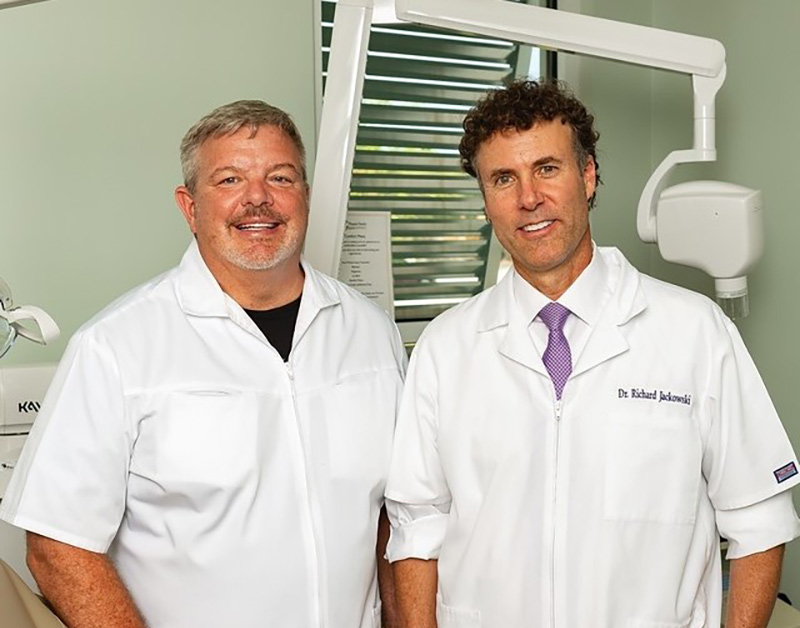 Pleasant Family Dentistry founders Dr. Greg Johnson and Dr. Richard Jackowski