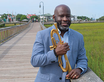 Charlton Singleton, co-founder of the Charleston Jazz Orchestra and member of the Grammy-winning band Ranky Tanky