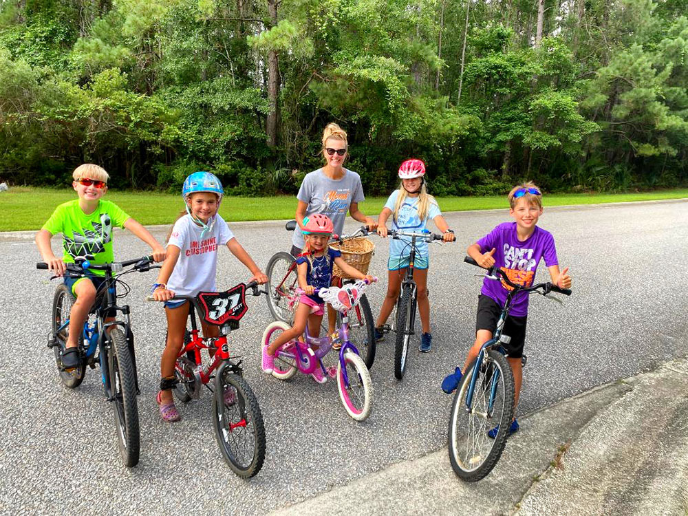 Biking East of the Cooper. Photo by Juli Kaplan.