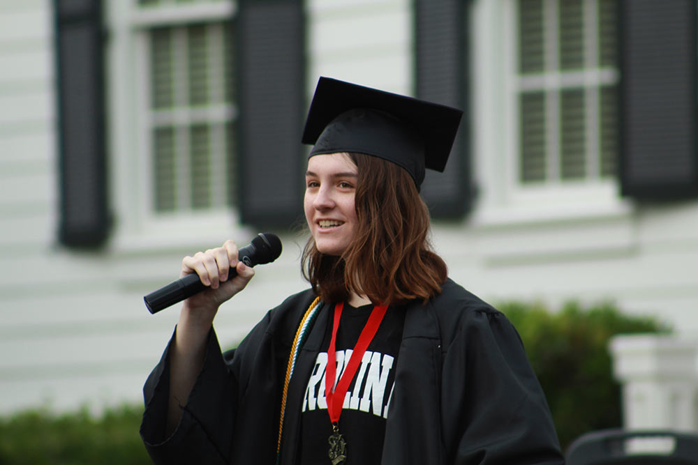 Hana Donnelly, senior graduate of the class of 2020 at Wando High School
