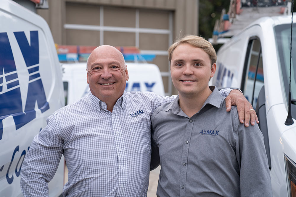 AirMax owner R. Medd Box and son Rudy are proud to be carrying on their family’s tradition of entrepreneurship.