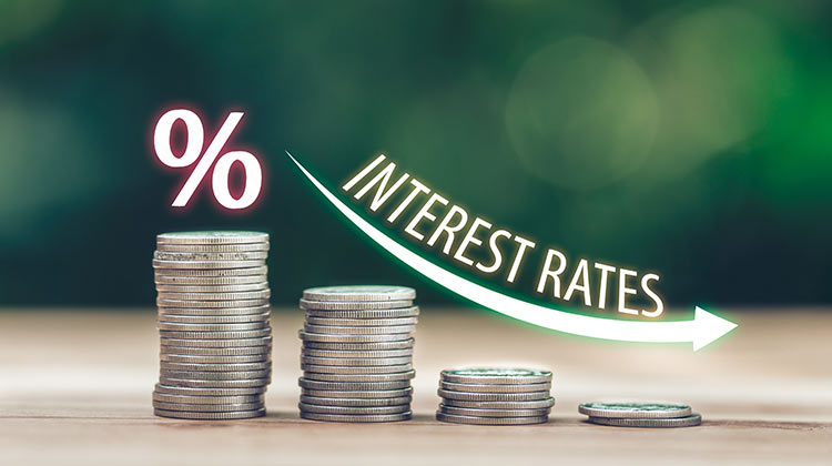 dropping interest rates