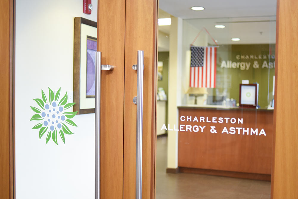 Charleston Allergy & Asthma interrior view of the entrance