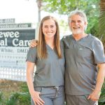 Dr. Ivy White and Dr. Eddie White from Sewee Dental Care in Mount Pleasant, SC.