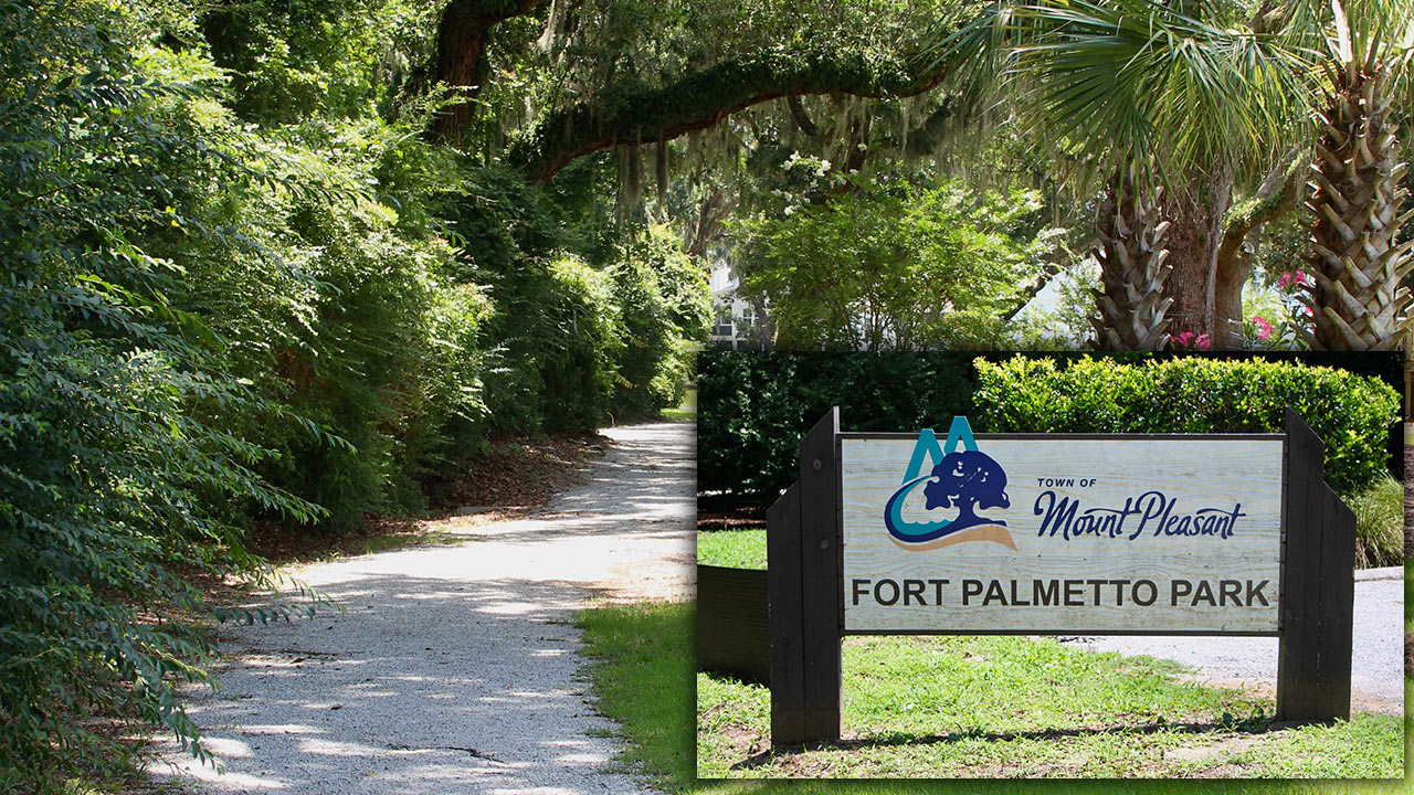 Fort Palmetto Park photos, by William Beebe.