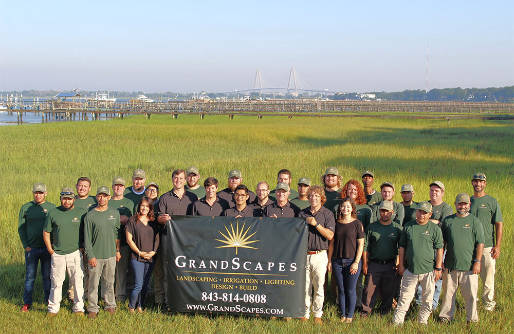 Grandscapes team photo. Grandscapes, Mount Pleasant, South Carolina.