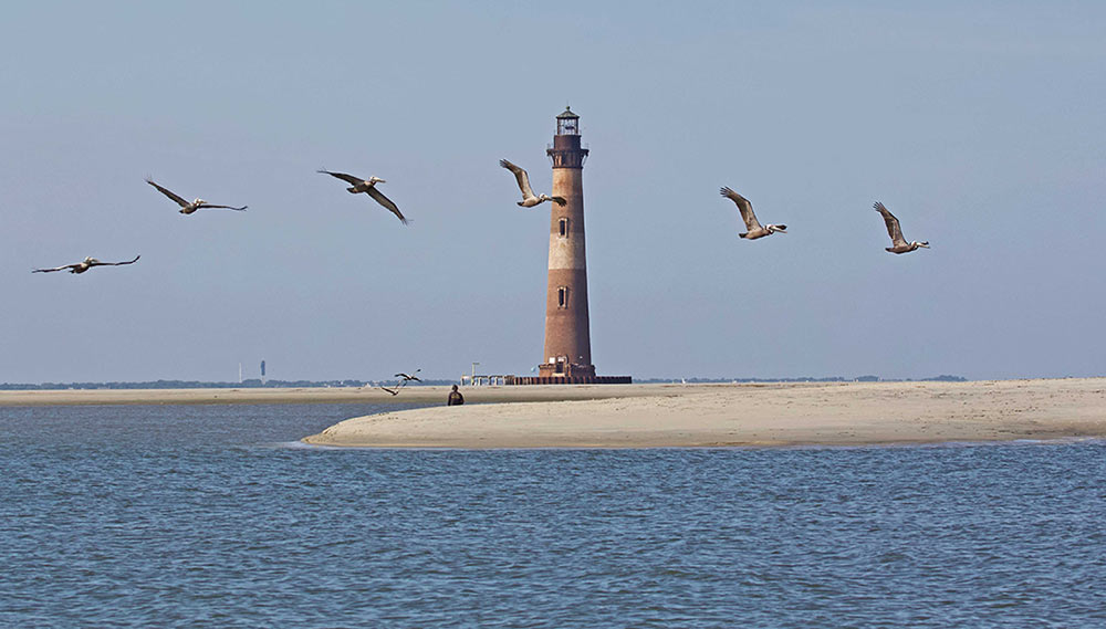 Morris Island, SC's Morris Island Lighthouse. Photo by William Beebe.