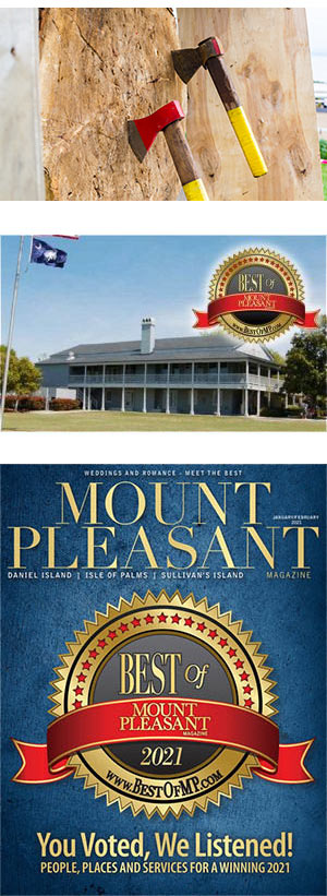 The 2021 Best of Mount Pleasant Party will be held at Alhambra Hall in Mount Pleasant, SC