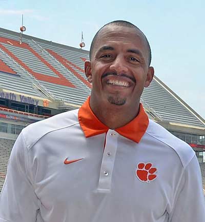 Tony Elliott, Clemson Tigers Offensive Coordinator, Clemson University.